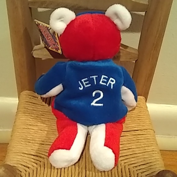 Salvino's Bammers Yankees 4th of July Derek Jeter Bear (1999) #0022 - Picture 4 of 5